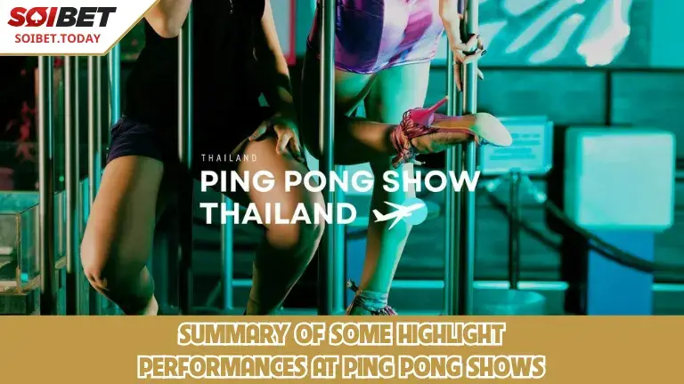 สรุปผลงานเด่นในงานปิงปอง 